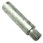 Anode radice en zinc  pour embout d'arbre 6 pans. Diamètre 30mm