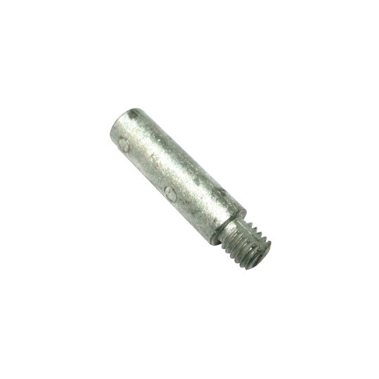 Anode radice en zinc  pour embout d'arbre 6 pans. Diamètre 30mm