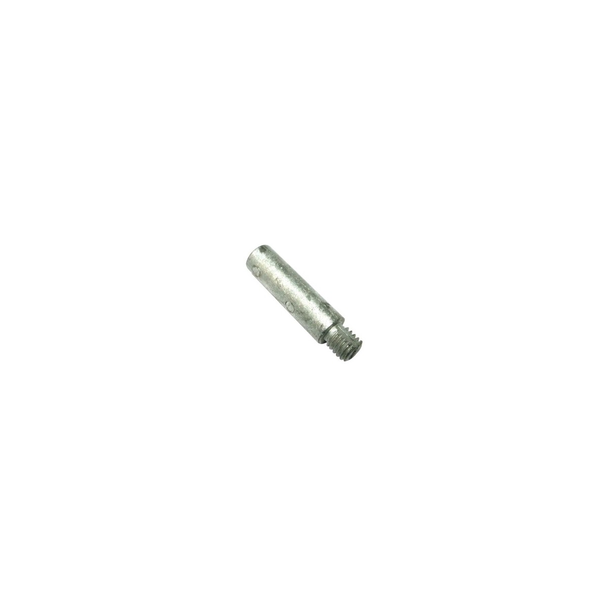 Anode radice en zinc  pour embout d'arbre 6 pans. Diamètre 30mm