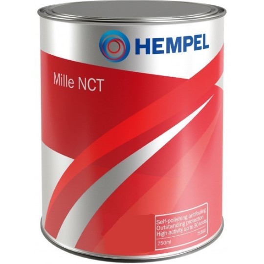 Antifouling autopolissant Hempel. Produit vendu par Mecanic marine, spécialiste de l'accastillage à Béziers.